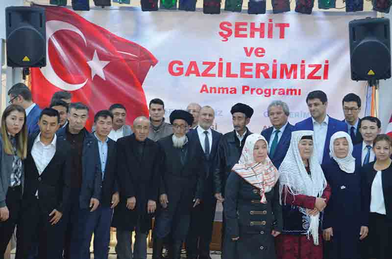 Türkiye’de Yaşayan Kırgız Şehitleri ve Gazileri Anıldılar